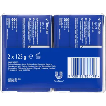 Rexona seep Sport 2x125g