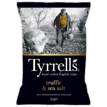 Tyrrell's kartulikrõpsud trühvli ja meresoolaga 135g