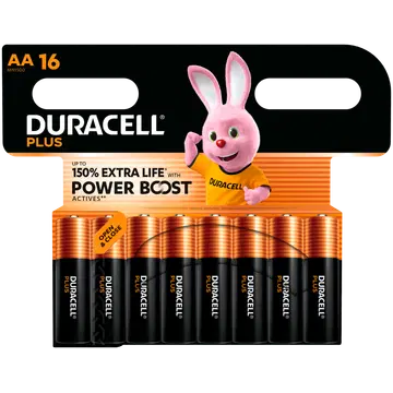 Duracell Plus patareid ML AA 16 tk
