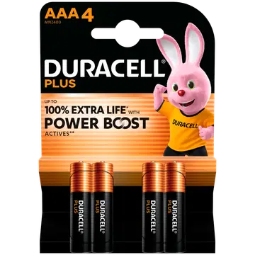Duracell Plus patareid ML AAA 4 tk
