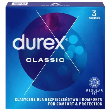 Kondoomid Durex Classic 3tk