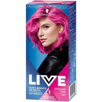Live juuksevärv Shocking roosa 093
