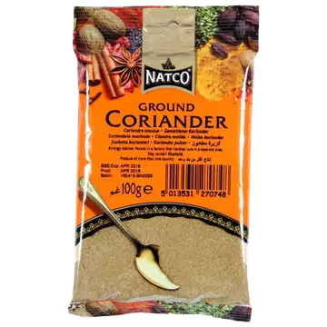 Natco jahvatatud koriander 100g