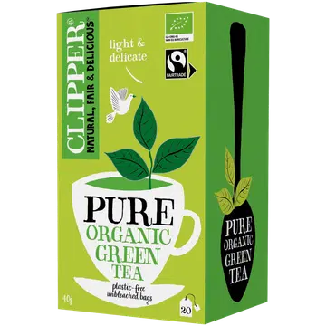 Clipper Organic Pure roheline tee 20x2g