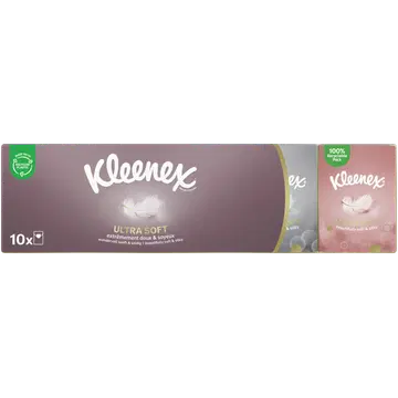 Kleenex Ultrasoft Mini salvrätid 4-kihiline 7x10tk