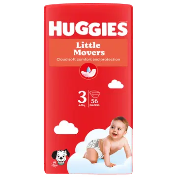 Huggies LM teipmähkmed 3 4-9kg 56tk