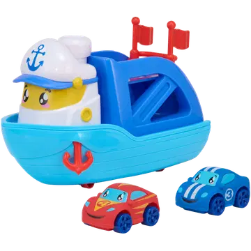 Parvlaev ja 2 autot