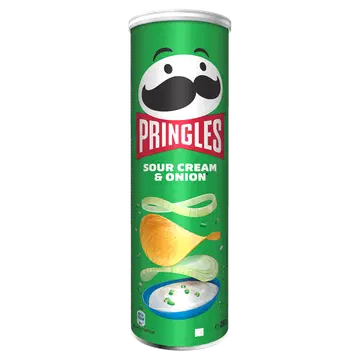 Pringles hapukoore- ja sibulamaits.krõpsud 185G