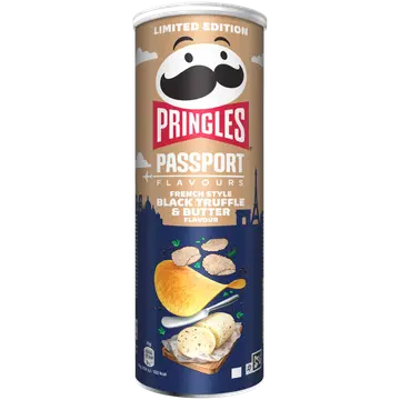 Kartulikrõpsud PRINGLES Must. trüvl.või 165g