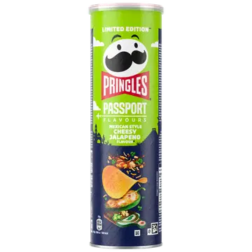 Pringles kartulikrõpsud Mexican Style Cheesy Jalapeno 165g