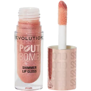 Revolution huuleläige Shimmer Gloss Glimmer Nude