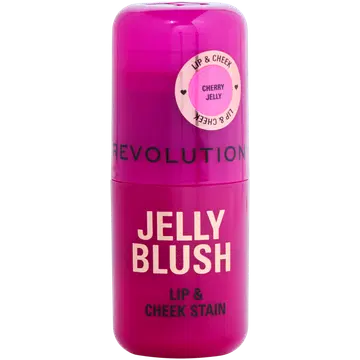 Revolution Jelly huule-ja põsepuna värv Cherry Red
