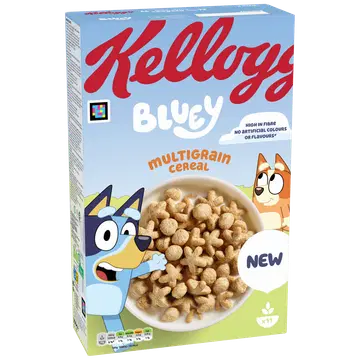 Kellogg's Bluey täisterahommikuhelbed 350g