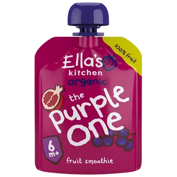 Ella´s Kitchen lilla puuviljapüree 90 g, öko, alates 6-elukuust