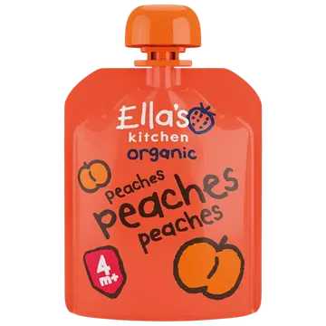 Ella's kitchen ökoloogiline virsikupüree 70g