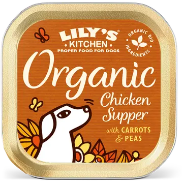 Lilys Kitchen Organic Supper koeratoit kanaliha- ja köögiviljadega 150g