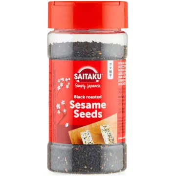Saitaku röstitud seesamiseemned, mustad 95 g