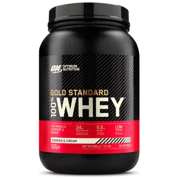 Gold Standard 100% whey proteiinipulber küpsis-koor 896 g
