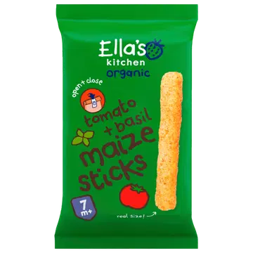 Ella’s Kitchen tomati-basiiliku maisipulgad mahe 7k, 16g