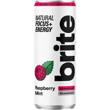 Brite Vaarikas-münt, naturaalne energiajook 330 ml