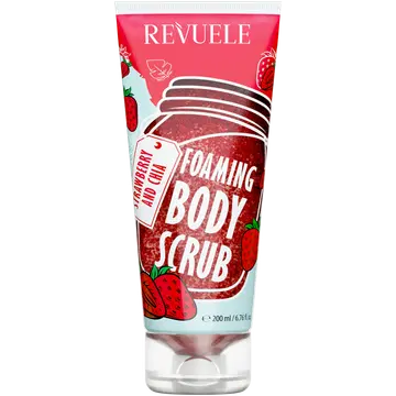 REVUELE vahutav kehakoorija Strawberry & Chia 200ml