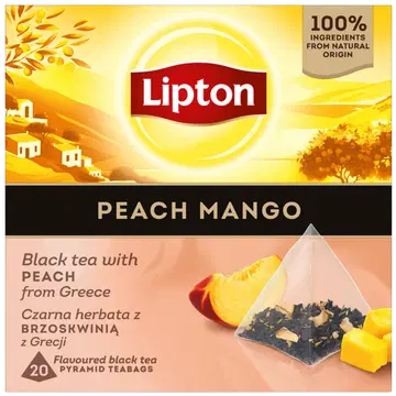 LIPTON virsiku-mango tee püramiid 20pk