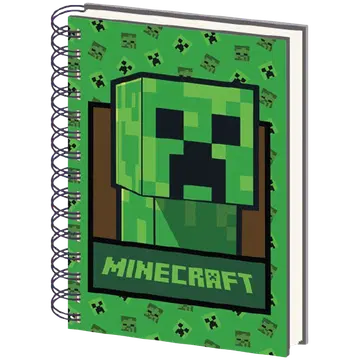 Minecraft a5 3d märkmik