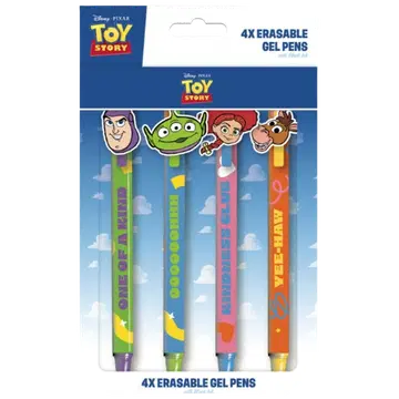 Toy story kustutatavad geelpliiatsid 4 tk