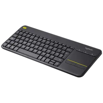 Klaviatuur K400 Plus, juhtmevaba must