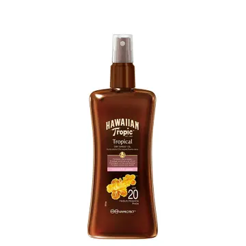 Kuivõli Hawaiian Tropic päevituseks kookos&guava SPF20 medium 200ml
