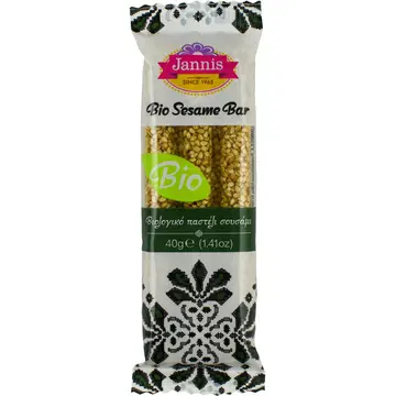 JANNIS 40G orgaaniline seesamibatoon
