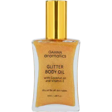 Kehaõli Gamma kuldne sädelev 50ml