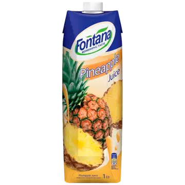 Fontana ananassimahl 100% 1L