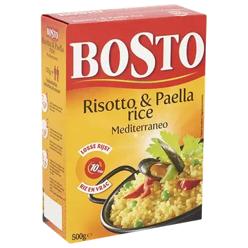 Bosto risotto paella riis, 500 g