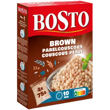 Bosto Pruun pärklkuskuss 4x75g