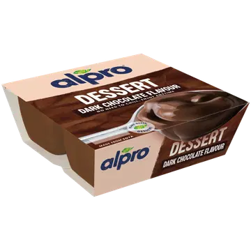 Alpro tumeda šokolaadimaitseline puding 4x125g