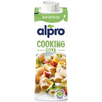 Alpro köögikaste päevalilleõli ja sojaga, 250 ml