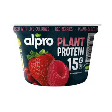 Alpro proteiinisisaldusega fermenteeritud sojatoode punaste marjadega, 200 g