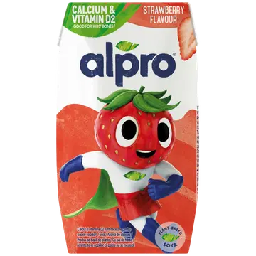 Alpro Kids sojajook maasika, 200 ml