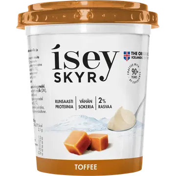 Isey Skyr karamellimaitseline piimatoode 2%, 400 g