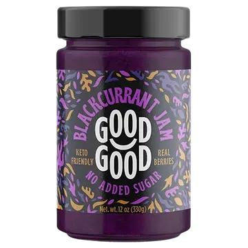 Good Good mustsõstramoos steviaga 330 g