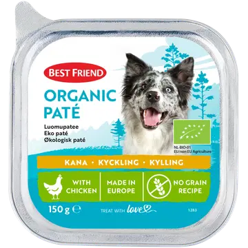 Best Friend mahe kanapasteet koerale 150 g