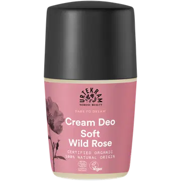 Urtekram rulldeodorant Wild Rose Cream 50ml