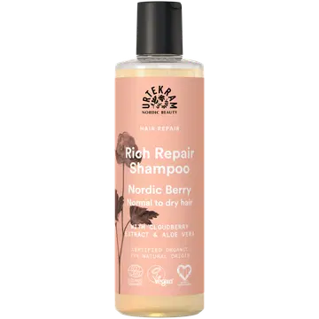 Šampoon Urtekram Rich Repair Nordic Berry 250ml
