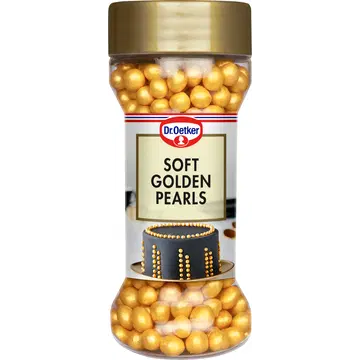Dr.Oetker pehmed kuldsed suhkrupärlid, 42g