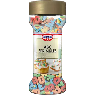 Dr.Oetker abc tähekujulised kaunistused, 40 g
