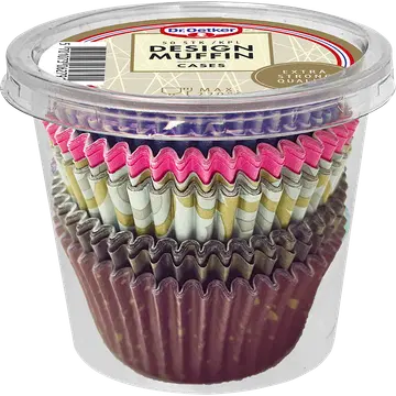 Dr.Oetker muffinivorm Design 50tk