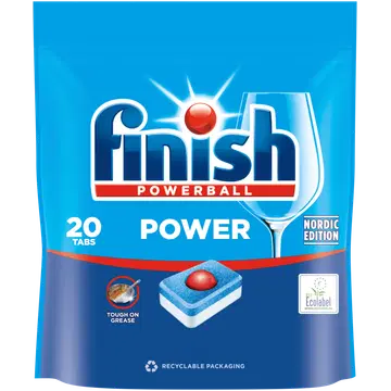 Nõudepesumasina tabletid Finish Power Allin1 20tk