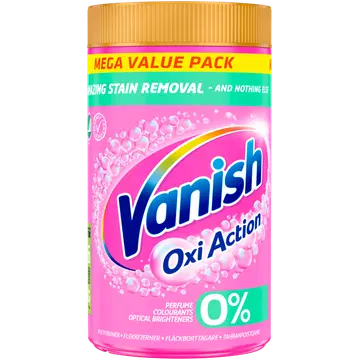 Plekieemalduspulber Vanish Pink 0% 1,32kg