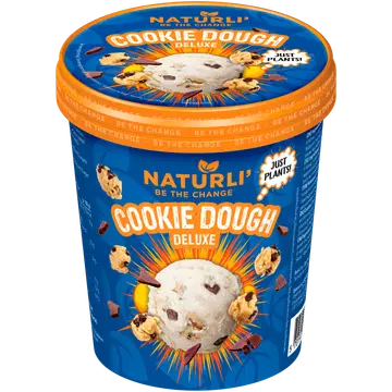 Naturli Cookie Dough Jäätis Laktoosivaba 480 ml/320 g